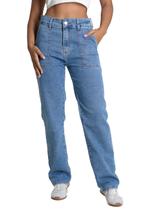 Calça Jeans Sawary Reta Petit - 283123- Azul- 40 Calça Jeans Sawary Reta Petit - 283123- Azul- 40