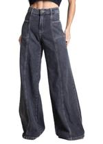 Calça Jeans Sawary Super Wide Leg - 282349 - pretobr 46