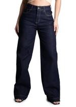 Calça Jeans Sawary Wide Leg - 276266 Azul