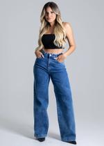 Calça Jeans Sawary Wide Leg - 276884 Calça Jeans Sawary Wide Leg - 276884