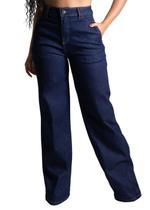 Calça Jeans Sawary Wide Leg - 278066 Azul