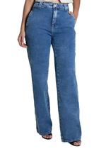 Calça Jeans Sawary Wide Leg - 278452 Azul