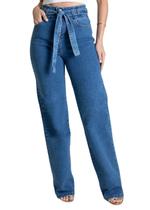 Calça Jeans Sawary Wide Leg - 279001 - 44