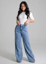 Calça Jeans Sawary Wide Leg - 280094 - 46