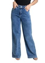 Calça Jeans Sawary Wide Leg - 280132 Azul