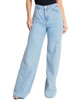 Calça Jeans Sawary Wide Leg - 280310 Azul Calça Jeans Sawary Wide Leg - 280310 Azul