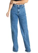 Calça Jeans Sawary Wide Leg - 281236 - Azul medio 36 Calça Jeans Sawary Wide Leg - 281236 - Azul medio 36