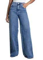 Calça Jeans Sawary Wide Leg - 282954 - Azul br 40