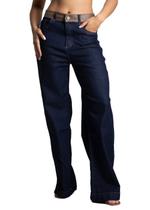 Calça Jeans Sawary Wide Leg Petit - 282668 34