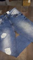 Calça Jeans skini masculina destroyed Calça Jeans skini masculina destroyed