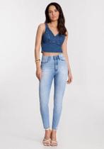 Calça jeans skinny chapa barriga modeladora lunender 20626