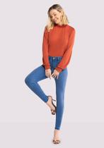 Calça Jeans Skinny Com Elastano Lunender 20837