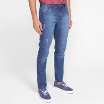 Calça Jeans Skinny Evidence Estonada Masculina