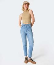 Calça Jeans Skinny Feminina Barra Desfiada-13023