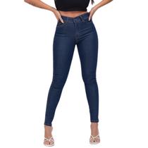 Calça Jeans Skinny Feminina Cintura Alta