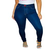 Calça Jeans Skinny Feminina Cós alto Bordada empina bumbum Calça Jeans Skinny Feminina Cós alto Bordada empina bumbum