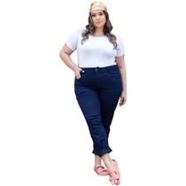 Calça Jeans Skinny Feminina Plus Size