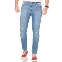 Calça Jeans Skinny Flexy Masculina Com Elastano Casual