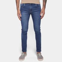 Calça Jeans Skinny Grifle Casual Masculina