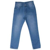 Calça Jeans Skinny Infantil Mania Kids Jeans Claro