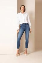 Calça Jeans Skinny Lav. Média Denim-All is Love