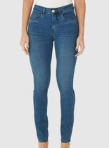 Calça Jeans Skinny Malwee 1000129043 Feminina Cintura Média Stretch T. 38/46 Calça Jeans Skinny Malwee 1000129043 Feminina Cintura Média Stretch T. 38/46