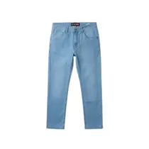 Calça Jeans Skinny Masculina Azul Claro Dia a Dia 38 ao 46