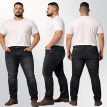 Calça Jeans Skinny Masculina Plus C Elastano Tamanho Grande - Calça Jeans Skinny Masculina Plus C Elastano Tamanho Grande -