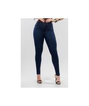 Calça Jeans Skinny Patogê Escura Confortavél Calça Jeans Skinny Patogê Escura Confortavél