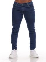 Calça Jeans Skinny Preto com Lycra