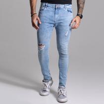 Calça Jeans Skinny Sawary Casual Masculina