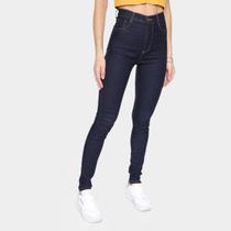 Calça Jeans Skinny Sawary Cintura Alta Feminina