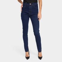 Calça Jeans Skinny Sawary Cintura Alta Feminina