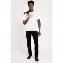 Calca jeans slim 5pockets amac preto aramis