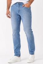Calça Jeans Slim Básica Polo Wear Jeans Claro Calça Jeans Slim Básica Polo Wear Jeans Claro