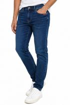 Calça Jeans Slim Básica Versátil Polo Wear Jeans Escuro Calça Jeans Slim Básica Versátil Polo Wear Jeans Escuro