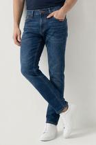 Calça Jeans Slim Confortável Polo Wear Jeans Escuro