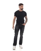 Calça Jeans Slim Fit Masculina 22171 Preto