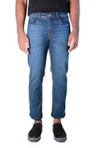 Calça Jeans Slim Megaflex Garcez Escura Calça Jeans Slim Megaflex Garcez Escura