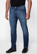 Calça Jeans Slim Straight Escura Guess Azul