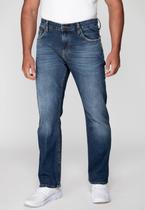 Calça Jeans Slim Straight Guess Azul Escuro