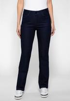 Calça Jeans Straight Leg Guess Azul Escuro