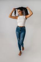 Calça Jeans Super Skinny Azul
