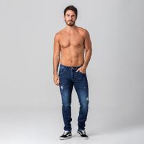 Calça Jeans Super Skinny Masculina Rock e Soda