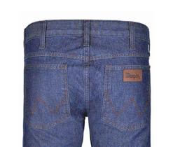 Calça Jeans Texanas Wrangler 7 Passadores Algodão Masculina