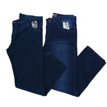 Calça jeans trabalho de qualidade tamanhos especiais - GINALDO