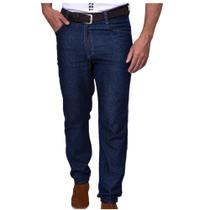 Calça Jeans Trabalho Masculina 100% Algodão