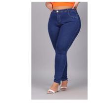 Calca jeans tradicional plus size