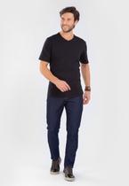 Calça jeans traymon slim 5 bolsos