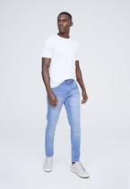 Calça jeans traymon slim 5 bolsos